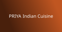 PRIYA Indian Cuisine
