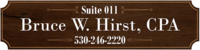 Bruce W. Hirst, CPA